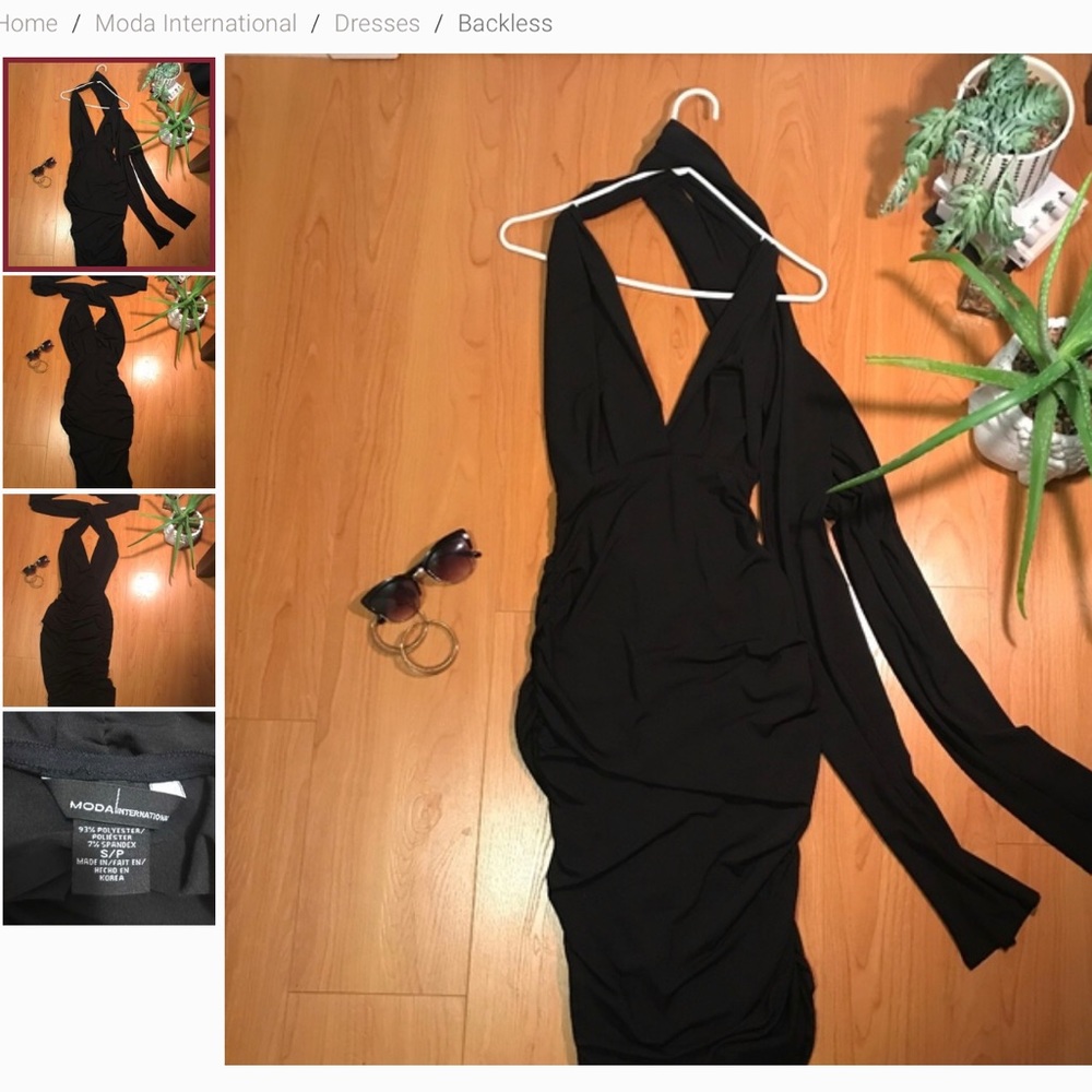 Elegant black dress
